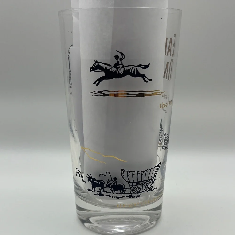 Vtg Early Times Kentucky Bourbon Glass - Perfect for Your Ky Derby Mint Julep!